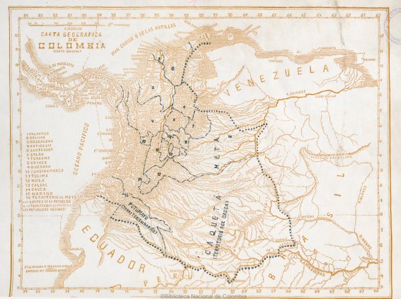Atlas completo de geografía colombiana, 1906